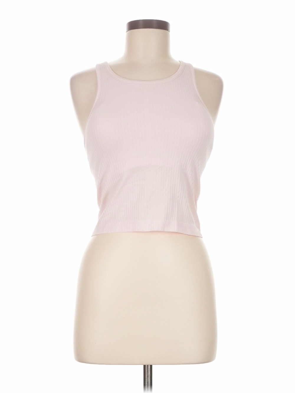 Lululemon Ebb to Street Cropped Tank - Strawberry Milkshake